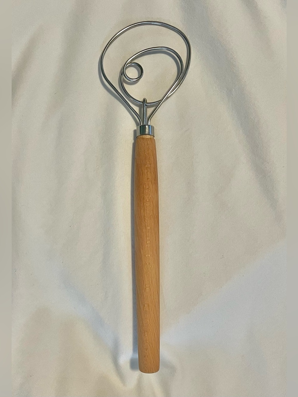 Danish Bread Dough Whisk -Stainless Steel Utensil for Sourdough Baking *NWOT*